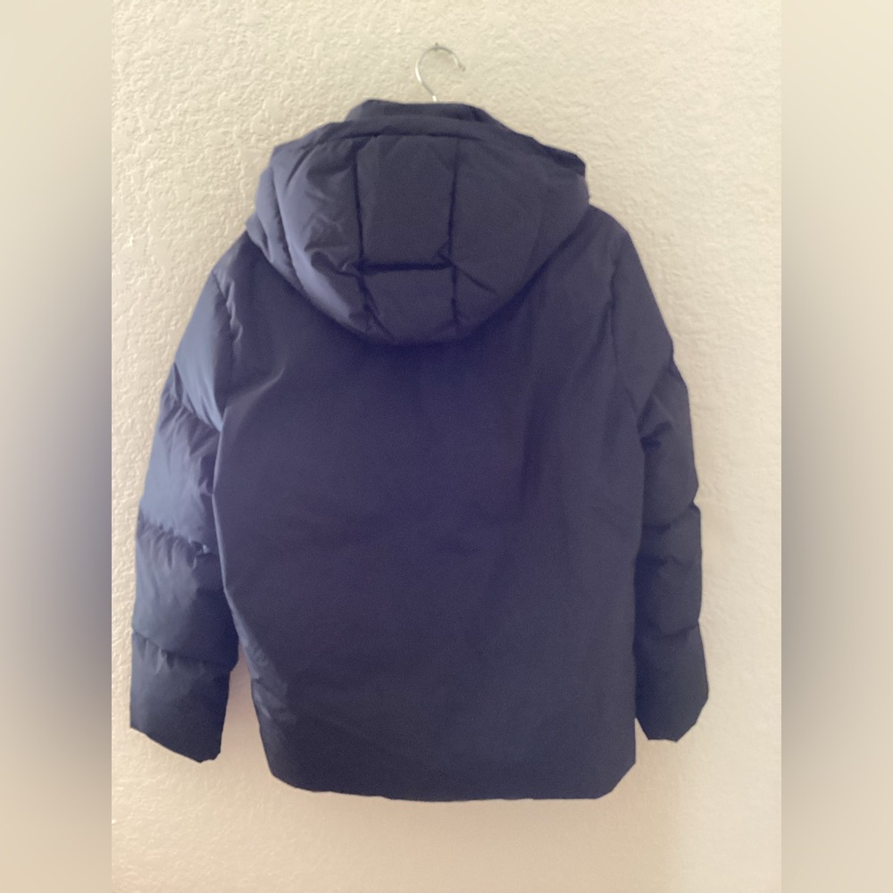 Jenni Kayne Everyday Black Puffer Down Jacket with Hood - Picture 2 of 6